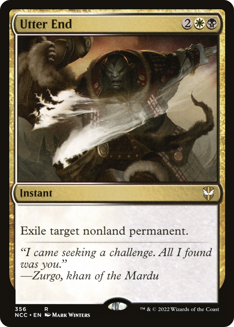 Utter End (356) - New Capenna Commander