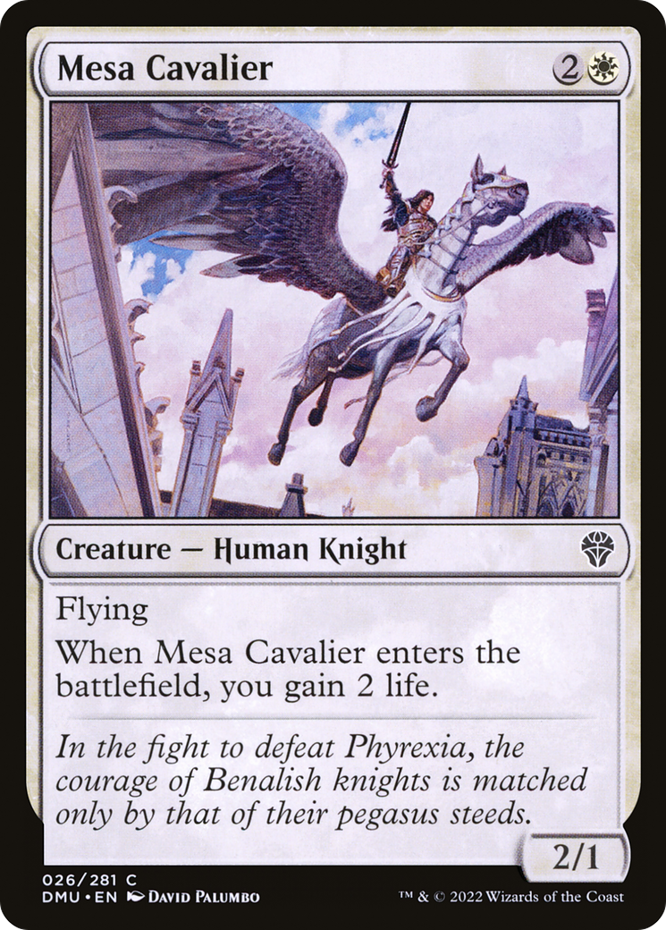 Mesa Cavalier (026) Foil - Dominaria United