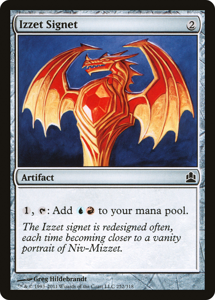 Izzet Signet (252) - Commander 2011