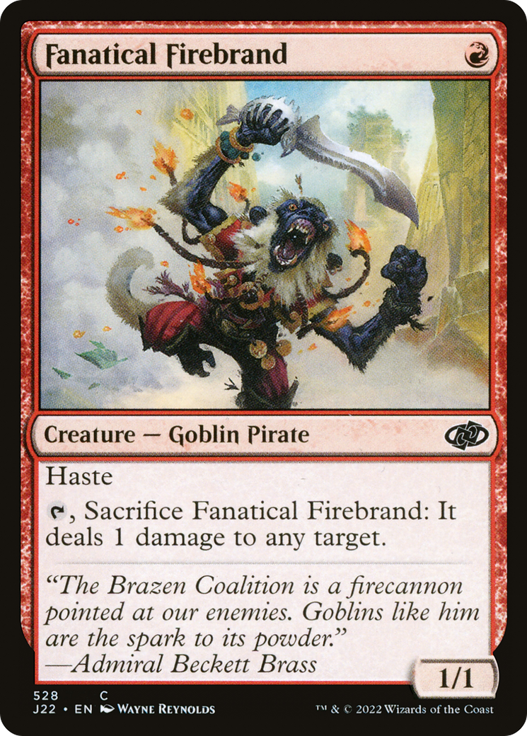 Fanatical Firebrand (528) - Jumpstart 2022