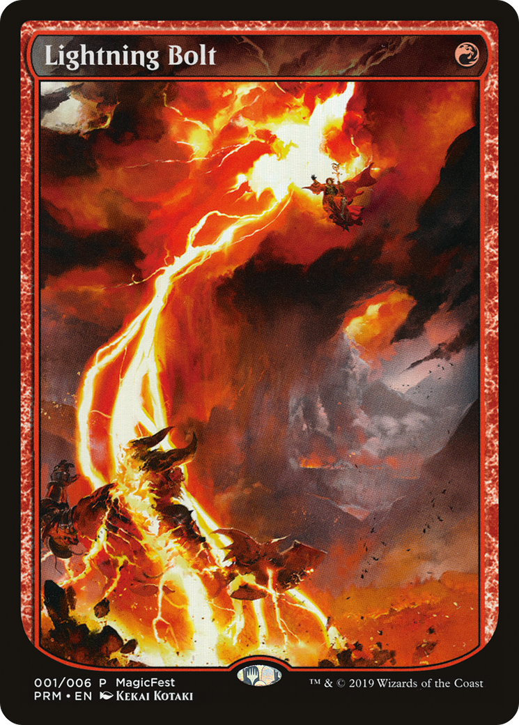 Lightning Bolt (001) Foil - MagicFest 2019