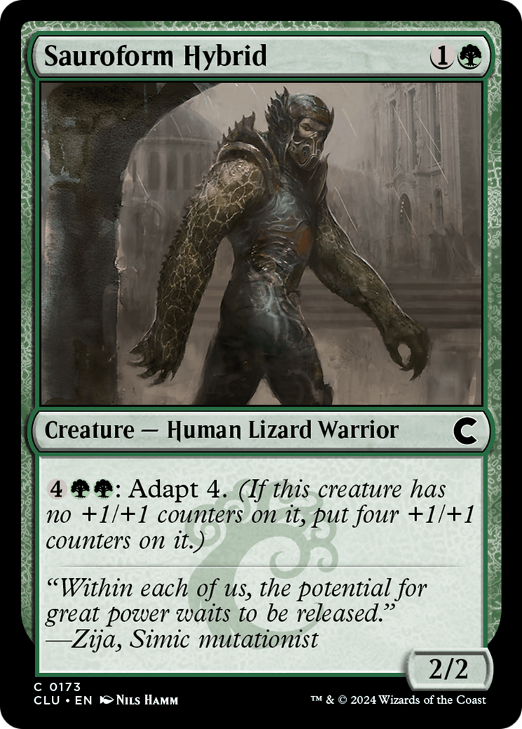 Sauroform Hybrid (173) - Ravnica: Clue Edition