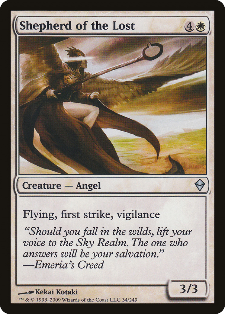 Shepherd of the Lost (034) Foil - Zendikar