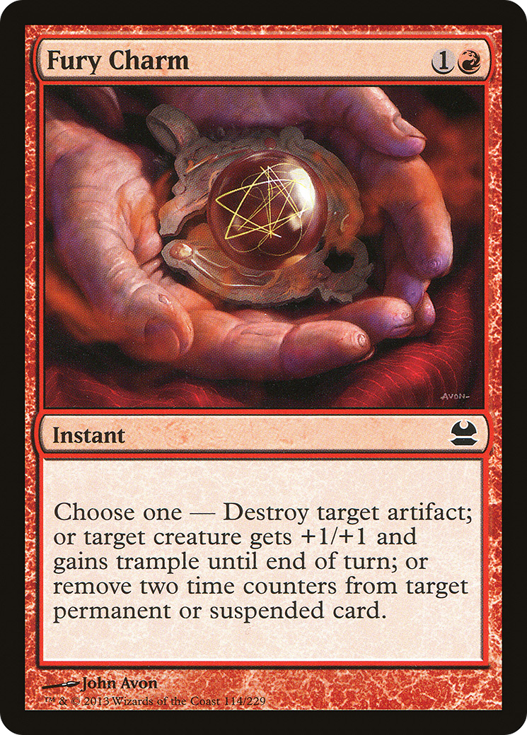 Fury Charm (114) - Modern Masters