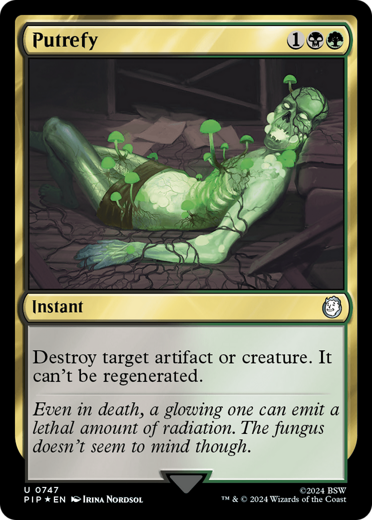 Putrefy (Surge Foil) (747) Foil - Fallout