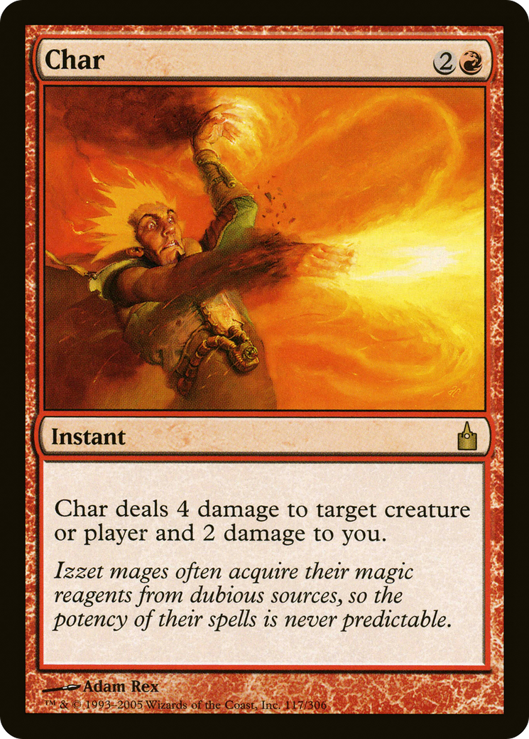 Char (117) Foil - Ravnica: City of Guilds