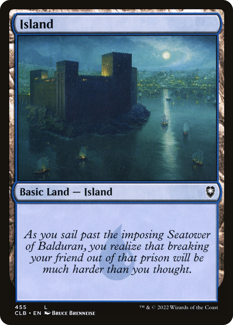 Island (455) - Commander Legends: Battle for Baldur's Gate