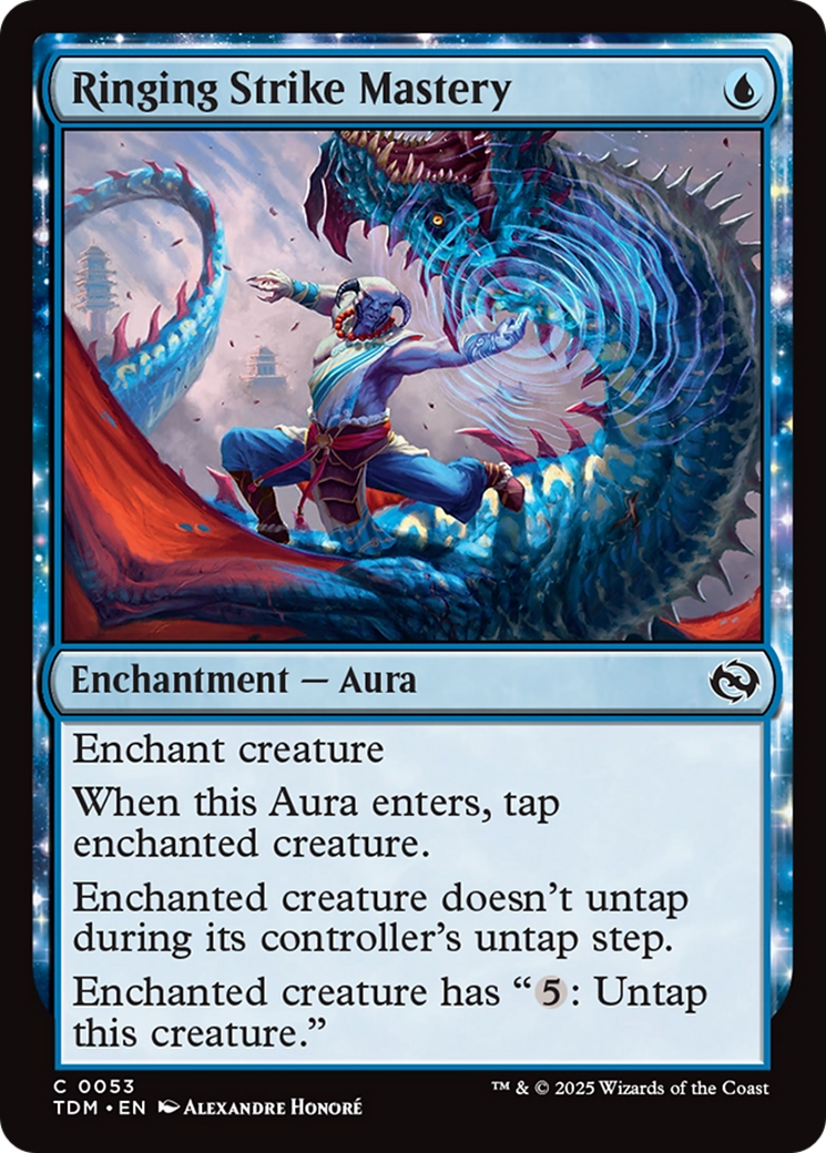Ringing Strike Mastery (053) - Tarkir: Dragonstorm