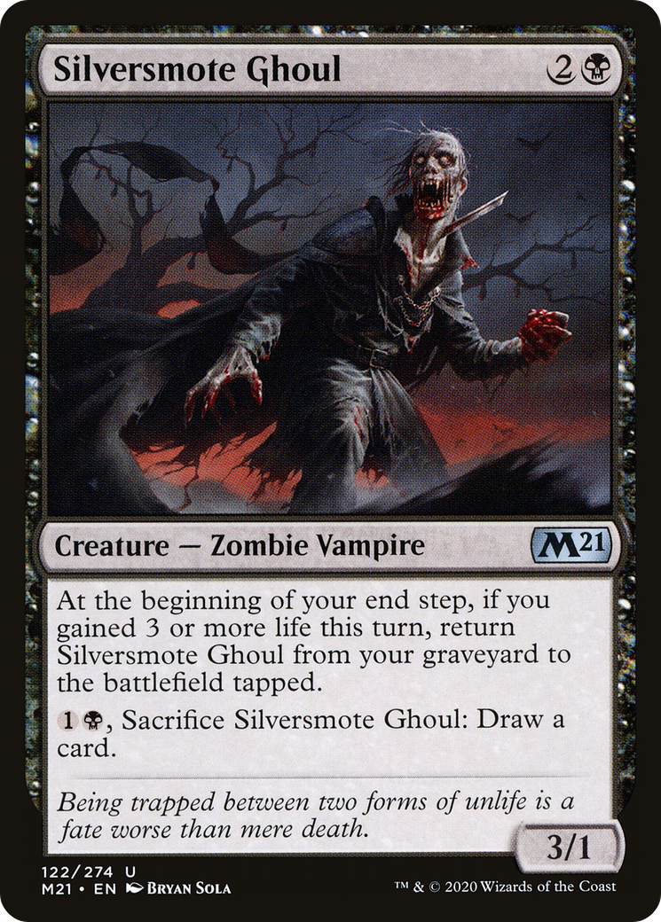 Silversmote Ghoul (122) Foil - Core Set 2021