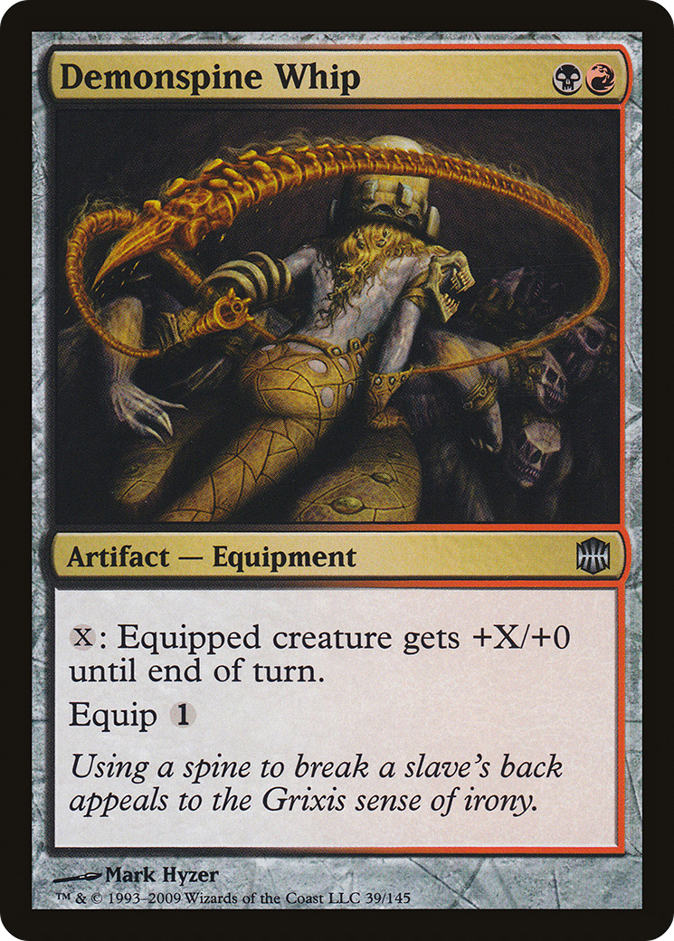 Demonspine Whip (039) - Alara Reborn