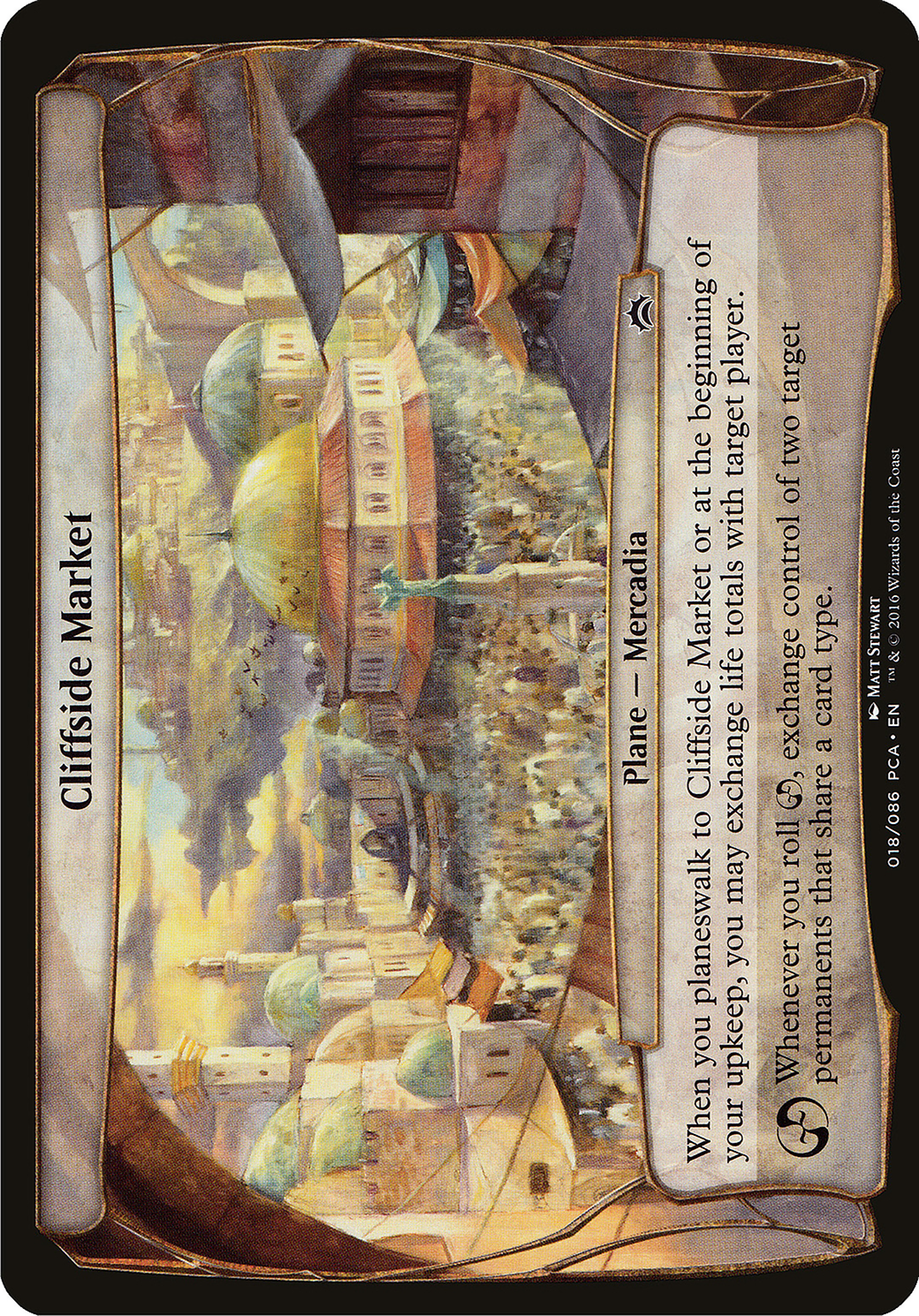 Cliffside Market (Planechase Anthology) - Planechase Anthology Planes