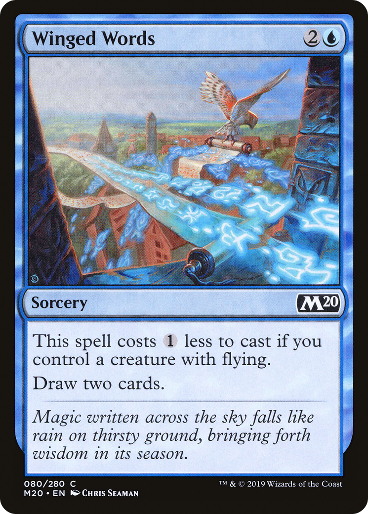 Winged Words (080) - Core Set 2020