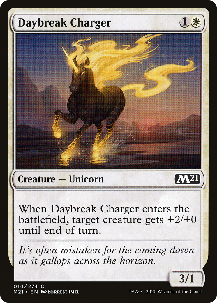 Daybreak Charger (014) Foil - Core Set 2021