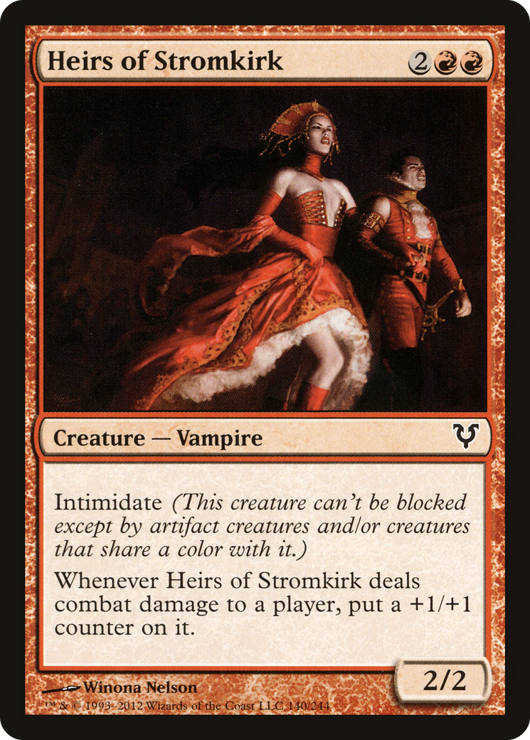 Heirs of Stromkirk (140) Foil - Avacyn Restored