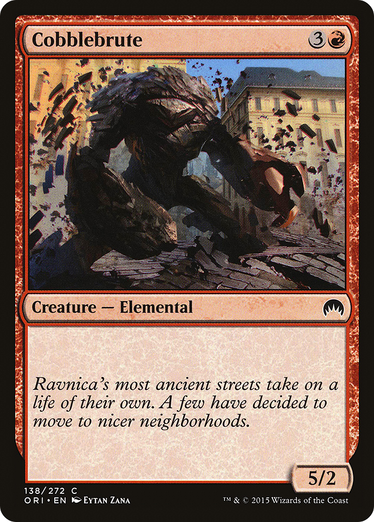 Cobblebrute (138) Foil - Magic Origins