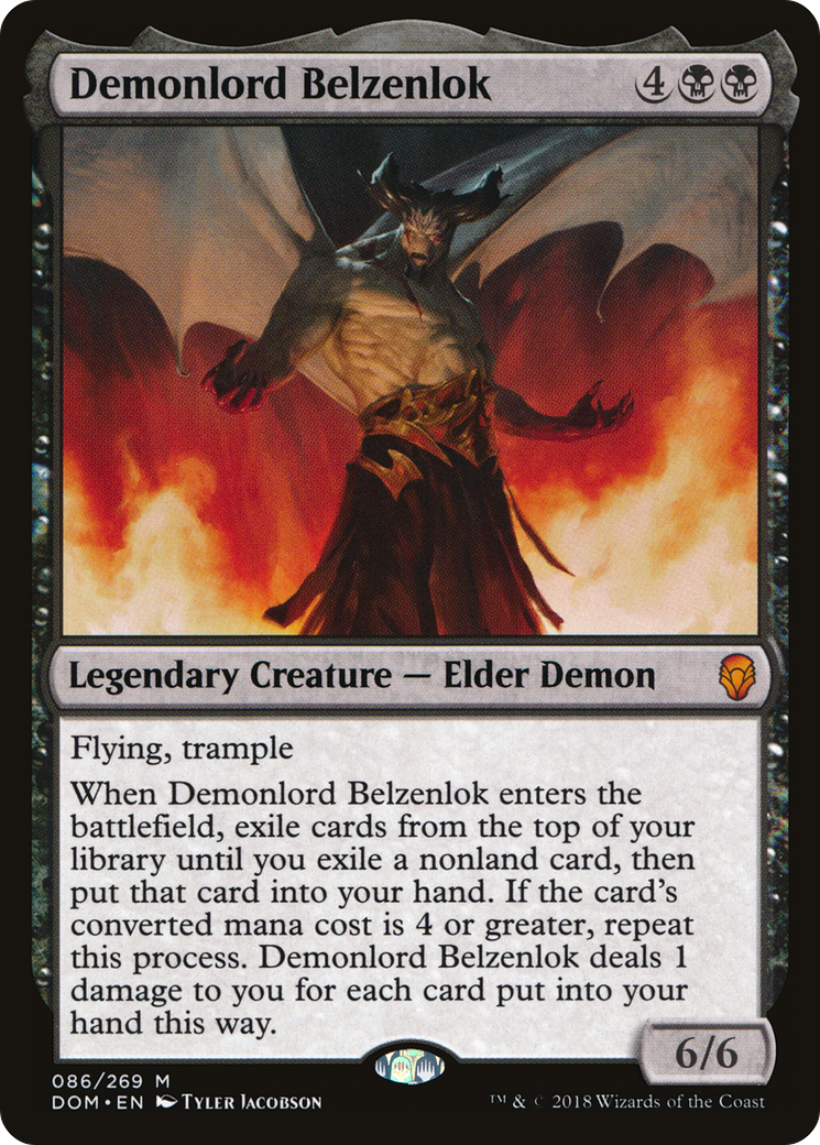 Demonlord Belzenlok (086) - Dominaria