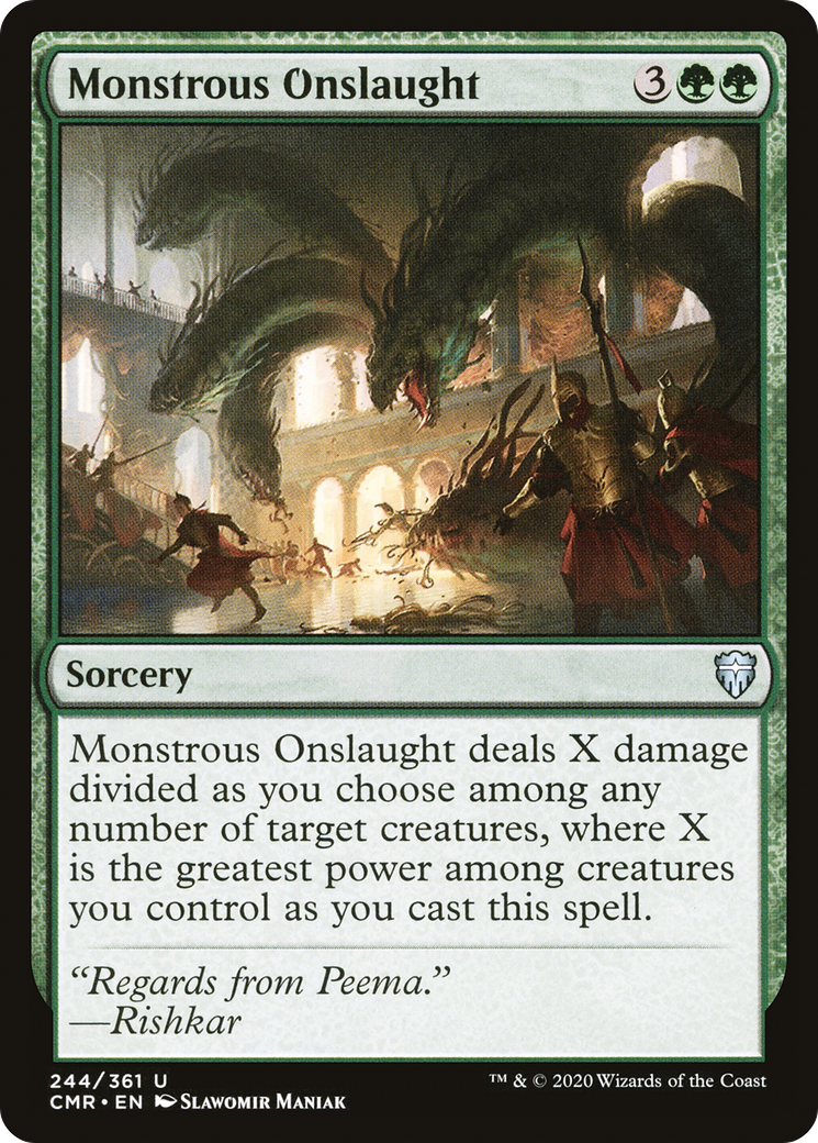 Monstrous Onslaught (244) - Commander Legends