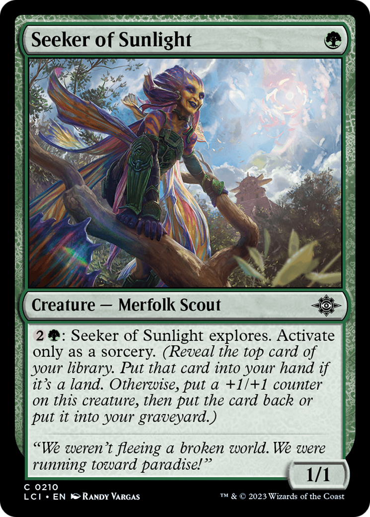 Seeker of Sunlight (210) Foil - The Lost Caverns of Ixalan