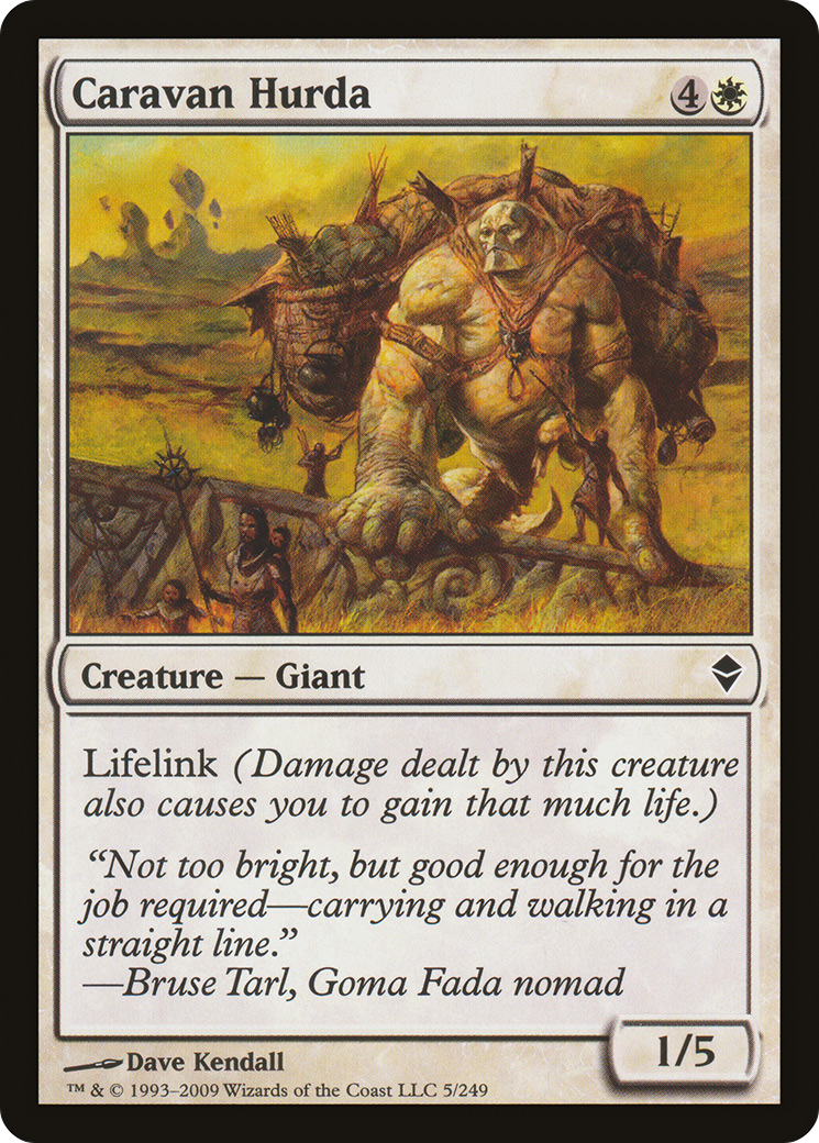 Caravan Hurda (005) - Zendikar
