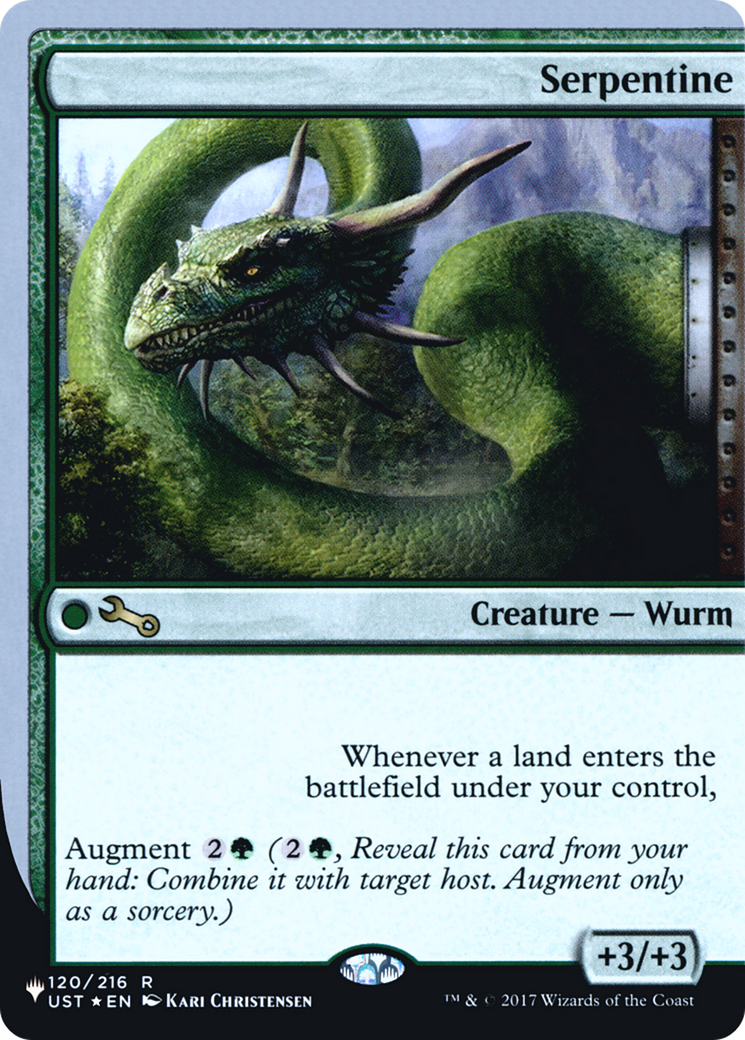 Serpentine (041) Foil - The List (Unfinity Foil Edition)