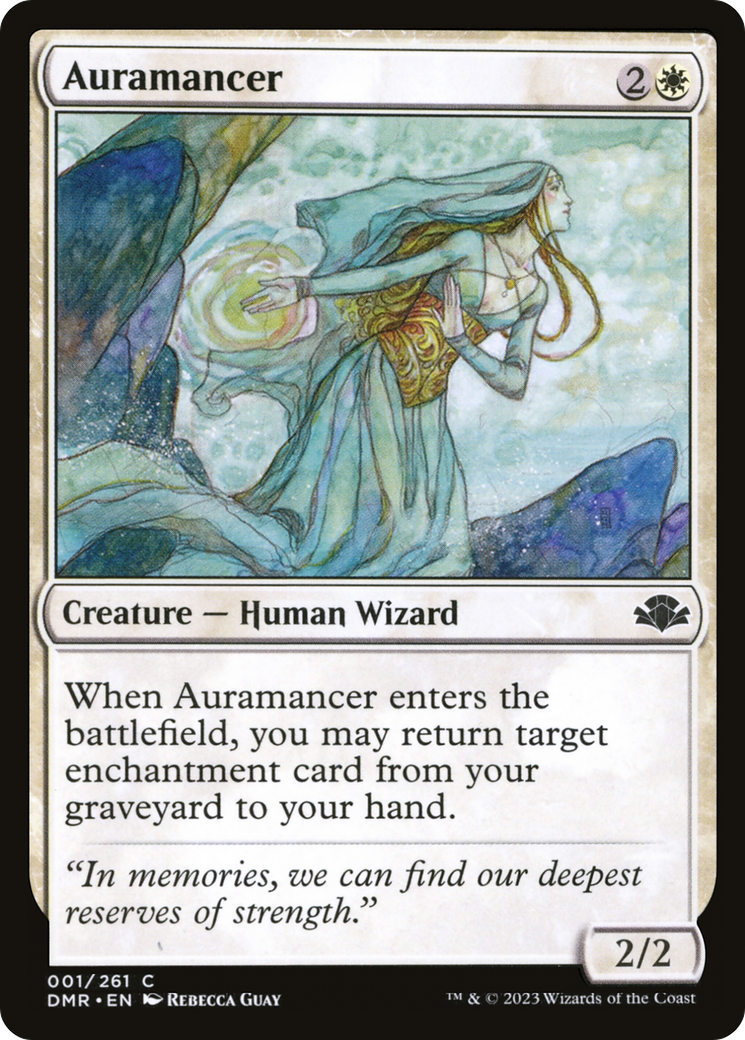 Auramancer (001) Foil - Dominaria Remastered