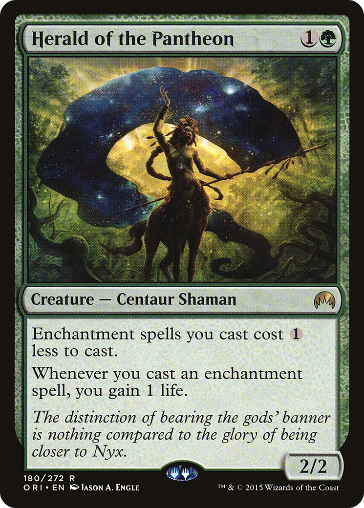Herald of the Pantheon (180) Foil - Magic Origins