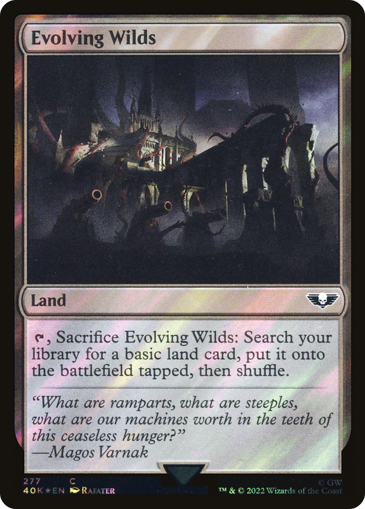 Evolving Wilds (277) Surge Foil - Warhammer 40,000 Commander