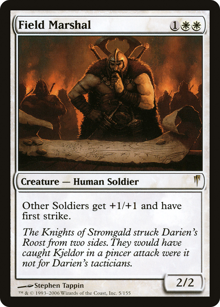 Field Marshal (005) Foil - Coldsnap