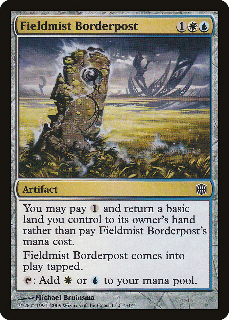Fieldmist Borderpost (005) Foil - Alara Reborn