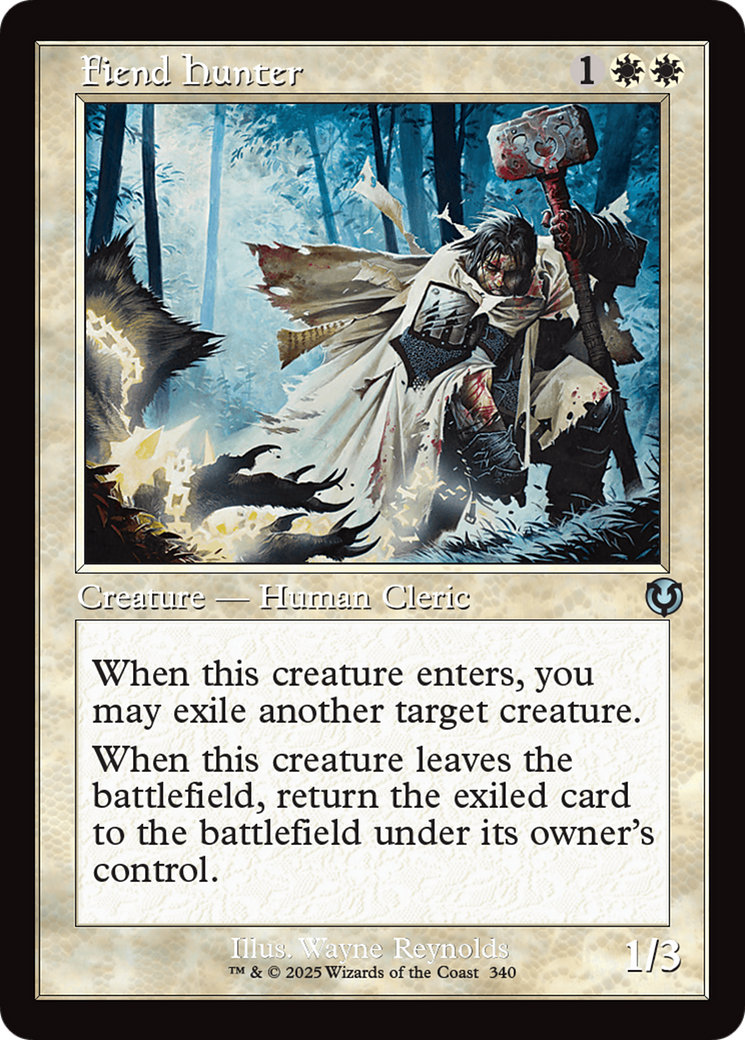 Fiend Hunter (Retro) (340) - Innistrad Remastered