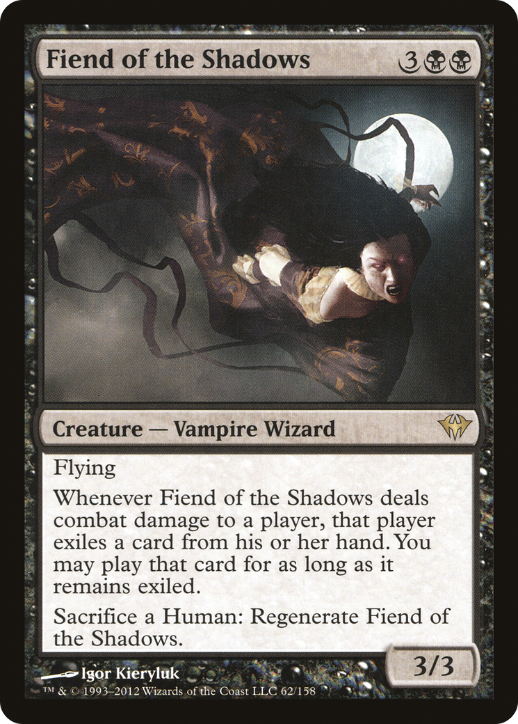 Fiend of the Shadows (062) Foil - Dark Ascension