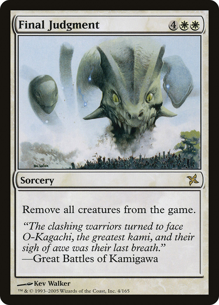 Final Judgment (004) Foil - Betrayers of Kamigawa
