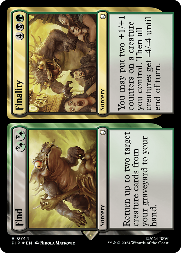 Find // Finality (744) Surge Foil - Fallout