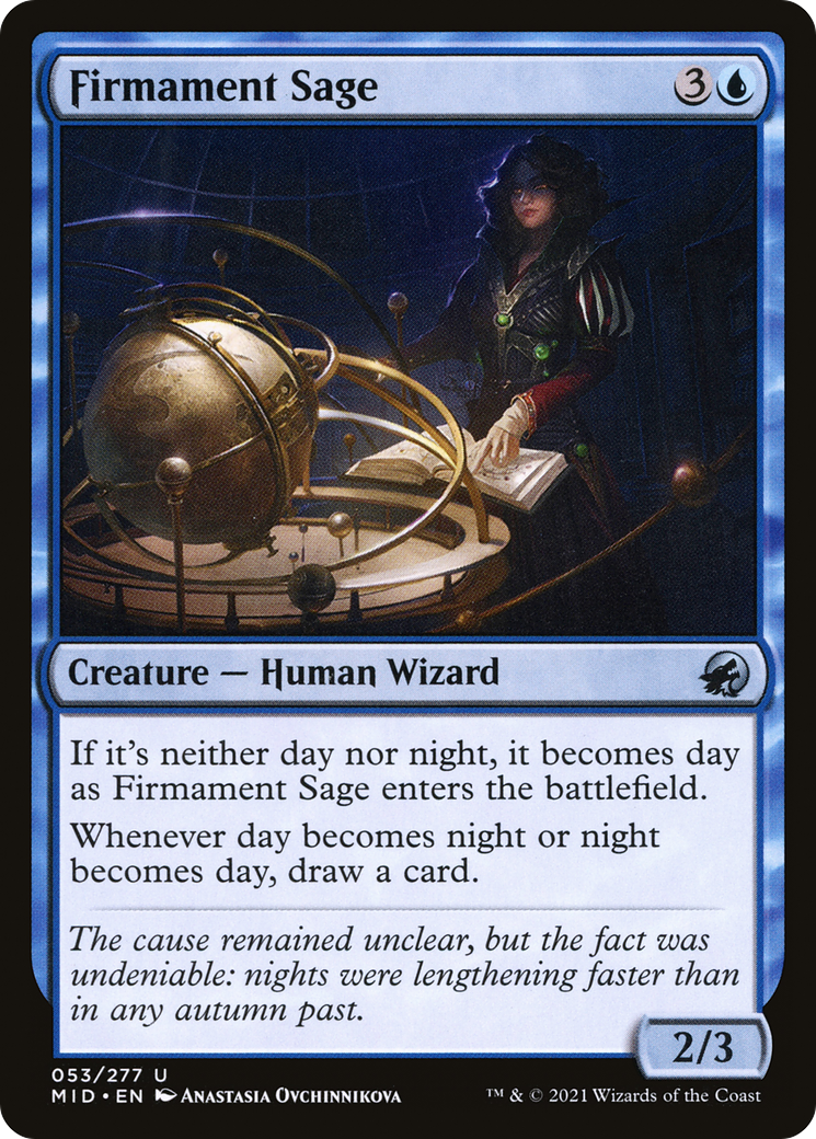 Firmament Sage (053) - Innistrad: Midnight Hunt Foil