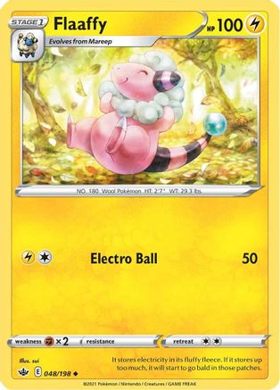 Flaaffy (48) Reverse Holofoil - Chilling Reign