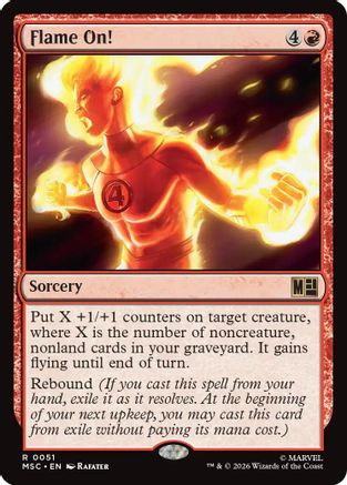 Flame On! (051) - Commander: Marvel Super Heroes
