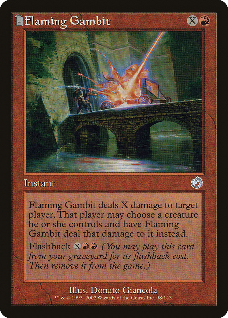 Flaming Gambit (098) - Torment