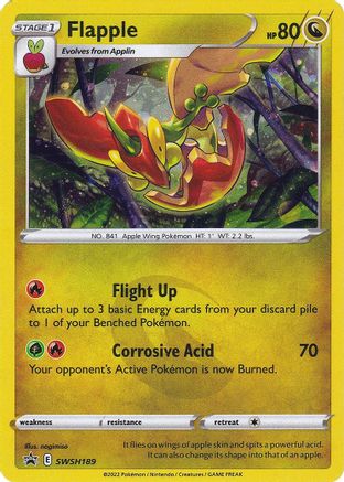 Flapple (SWSH189) Holofoil - Black Star Promos