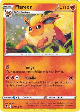 Flareon (SWSH041) Holofoil - Black Star Promos
