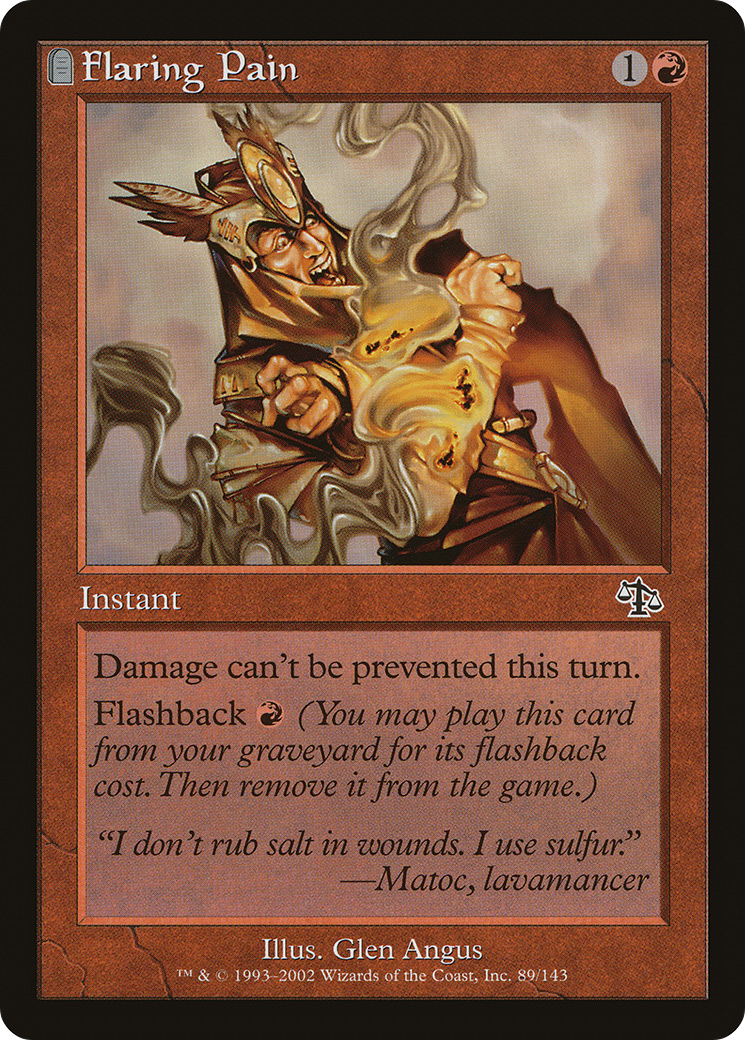 Flaring Pain (089) - Judgment