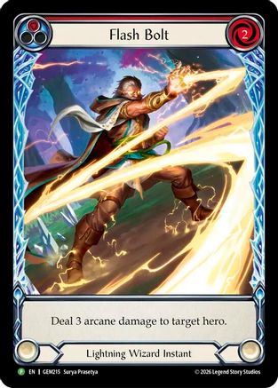 Flash Bolt (Micro Text) (GEM215) - GEM Pack