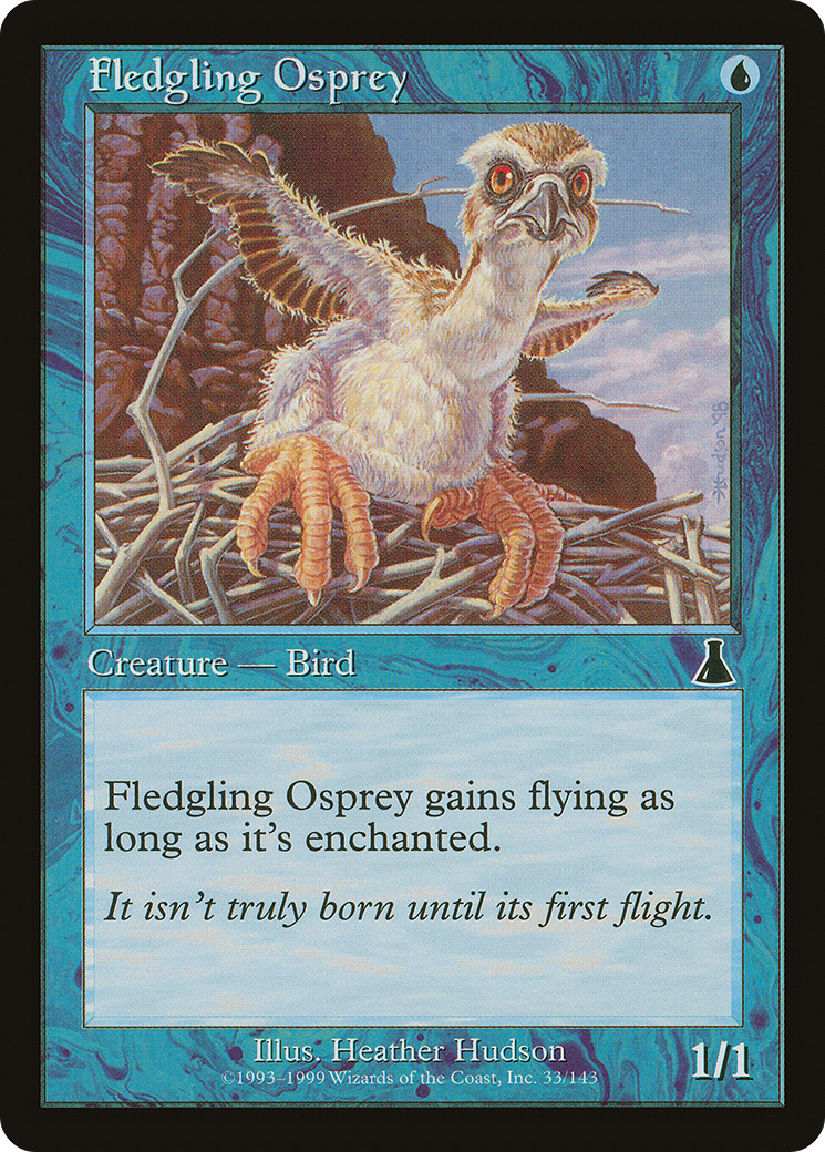 Fledgling Osprey (033) Foil - Urza's Destiny