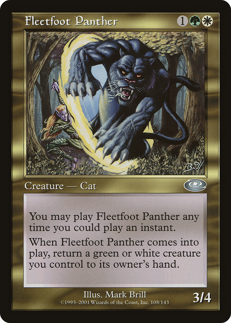 Fleetfoot Panther (108) - Planeshift