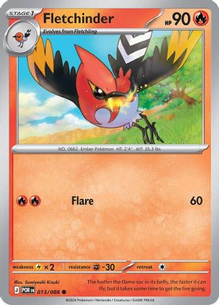 Fletchinder (13) Reverse Holofoil - Perfect Order