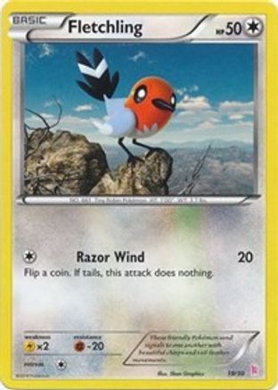 Fletchling (1) - Trainer Kit: Sylveon & Noivern