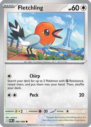Fletchling (66) Reverse Holofoil - Perfect Order