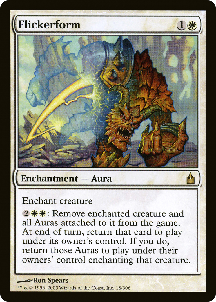 Flickerform (018) Foil - Ravnica: City of Guilds