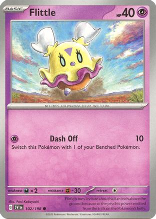 Flittle (102) Reverse Holofoil - Scarlet & Violet