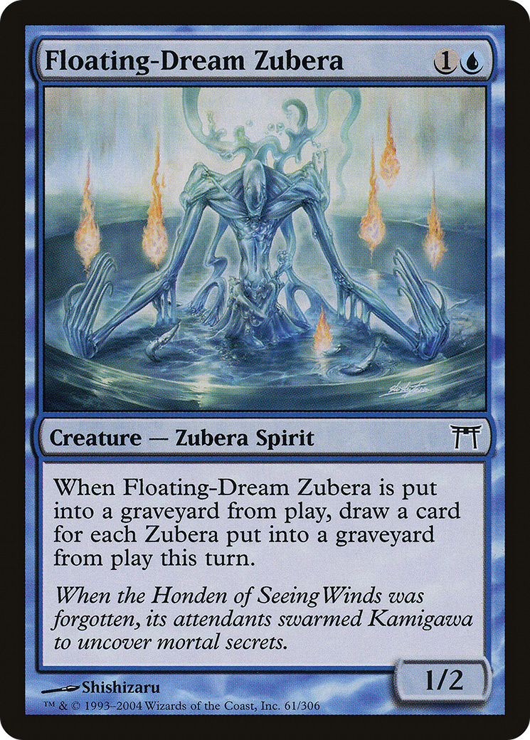 Floating-Dream Zubera (061) Foil - Champions of Kamigawa