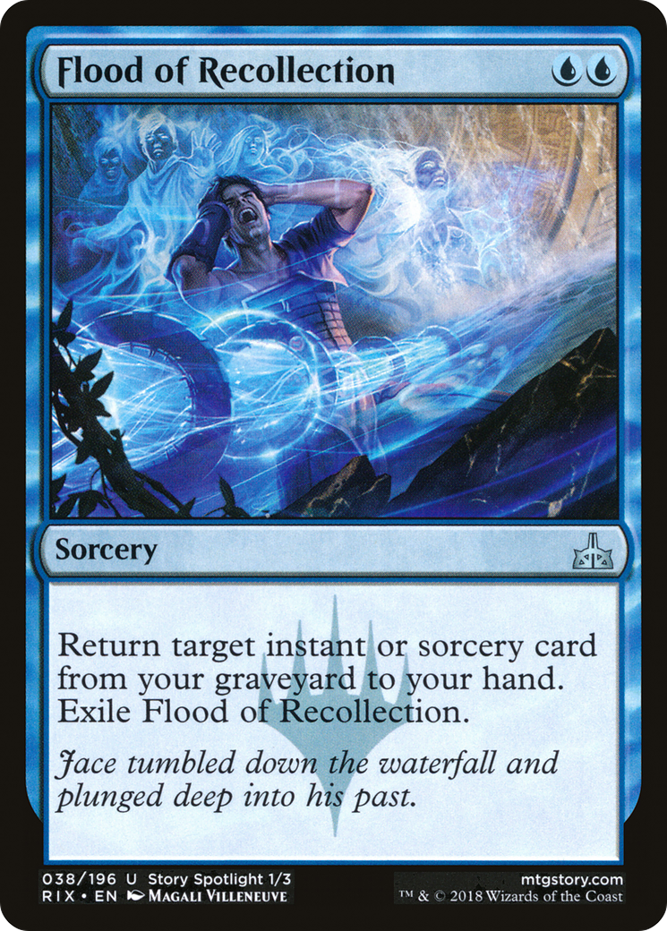 Flood of Recollection (038) - Rivals of Ixalan Foil